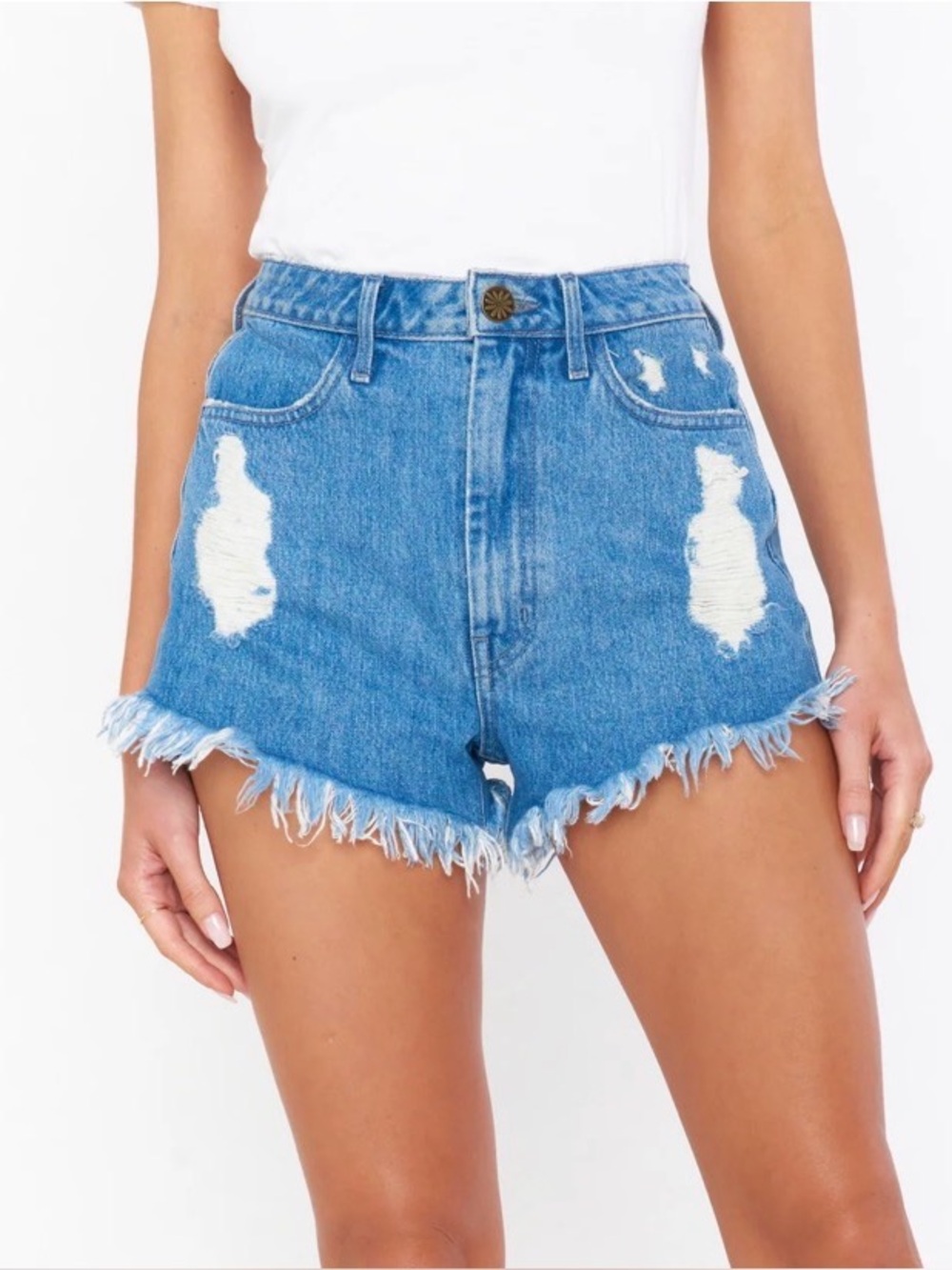 Show Me Your Mumu Houston High Waisted Shorts